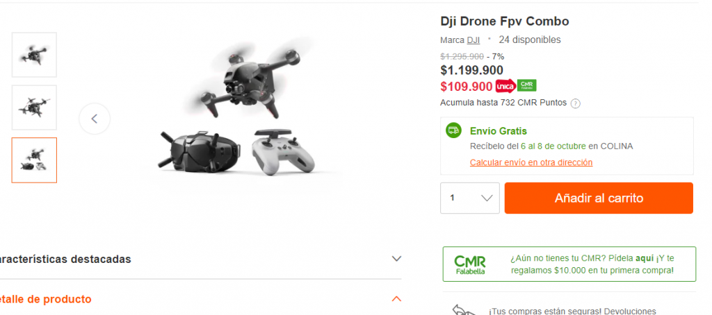 Drone linio shop